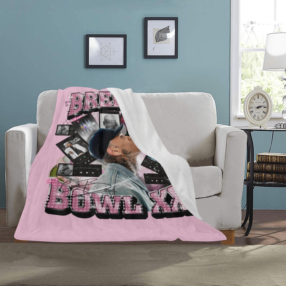 Breezy Bowl Blanket Ultra-Soft Micro Fleece Blanket 30''x40''