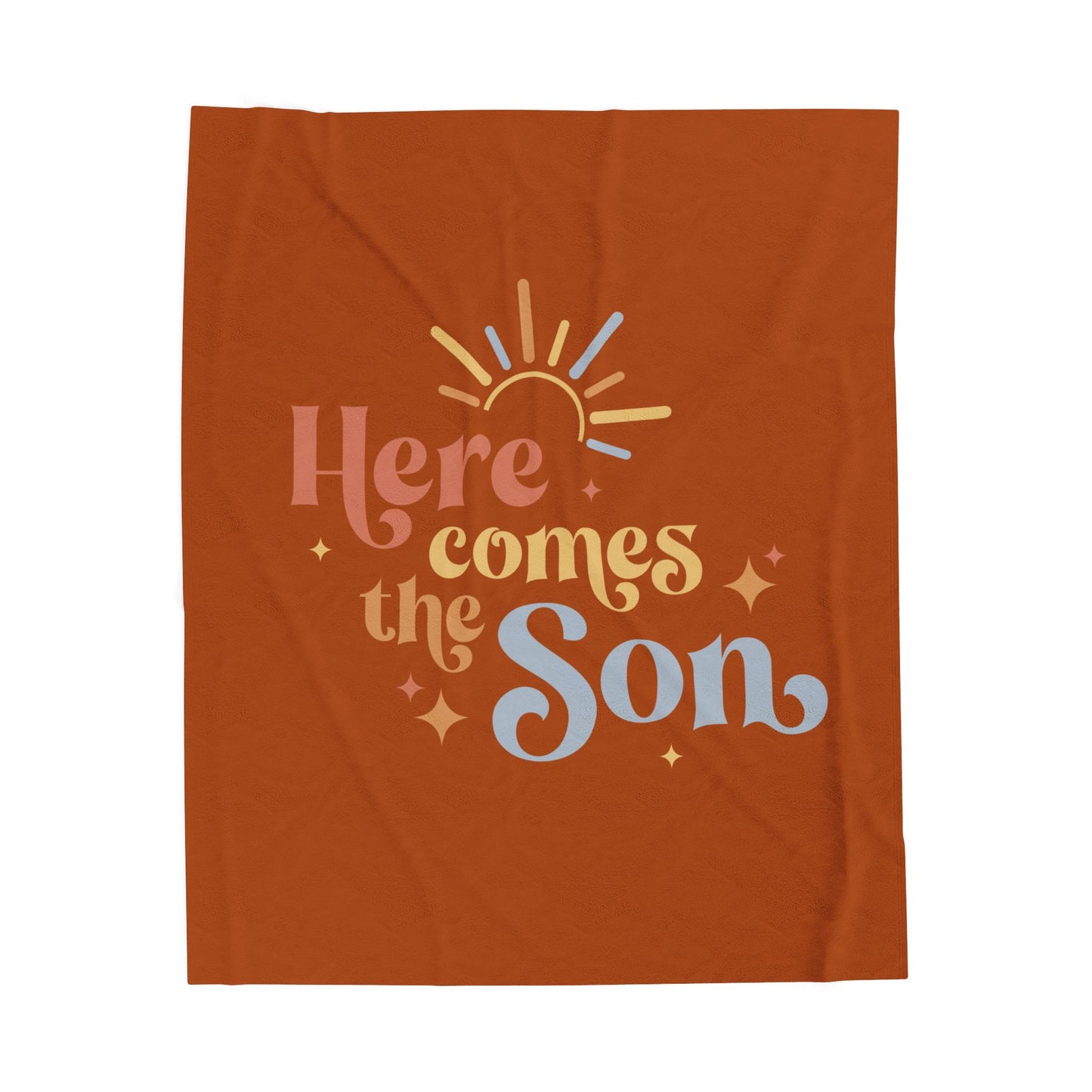 Plush Blanket - 'Here Comes the Son'