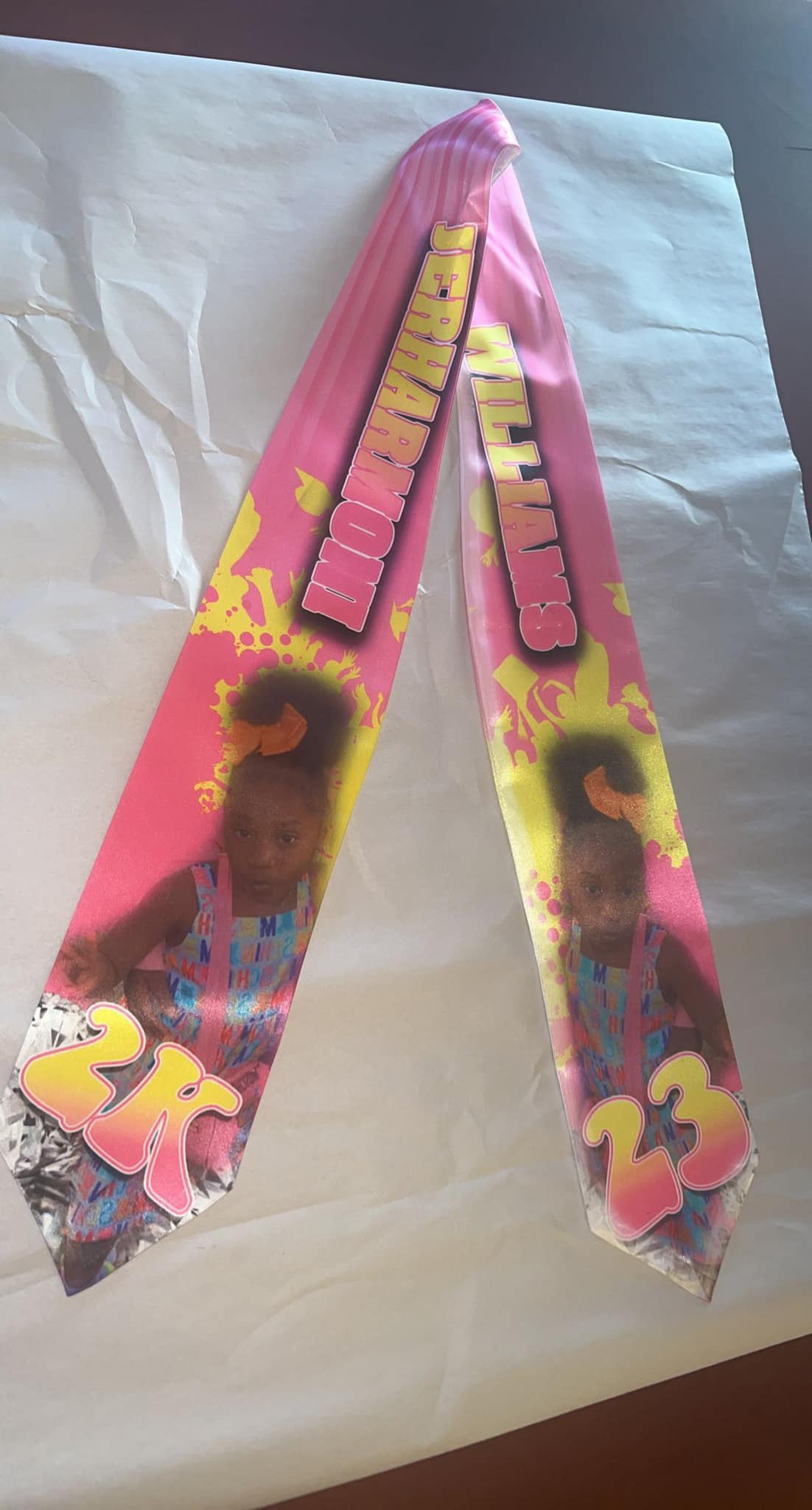 Personalized Graduation Stole – Embroidered Satin Sash | I Make Things