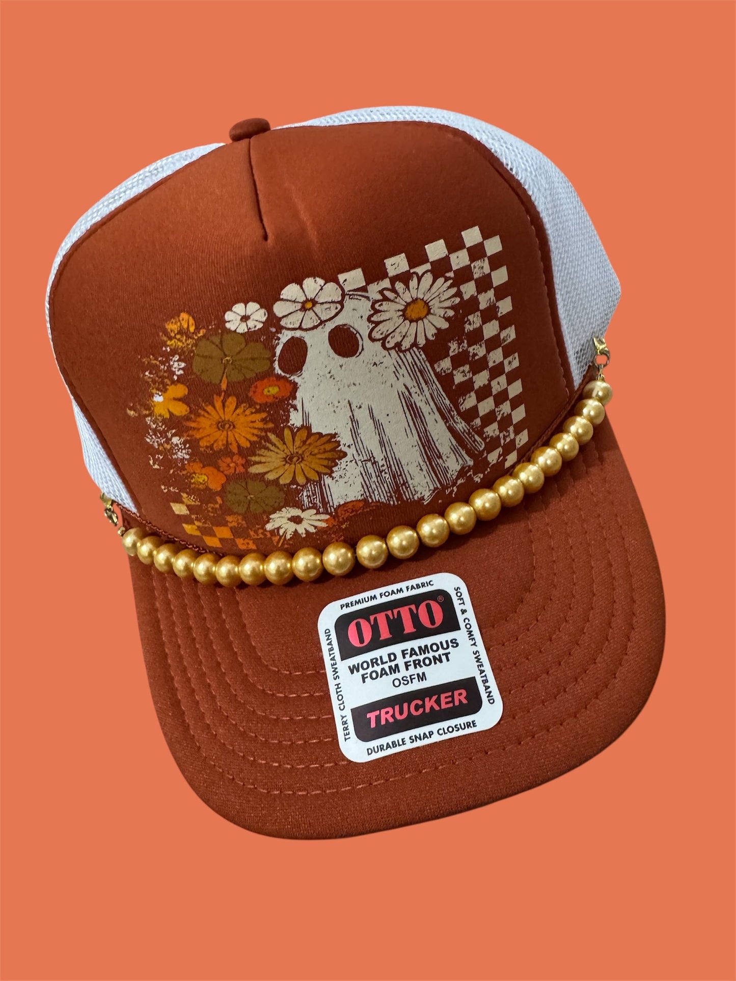Ghost Vintage Trucker Hat