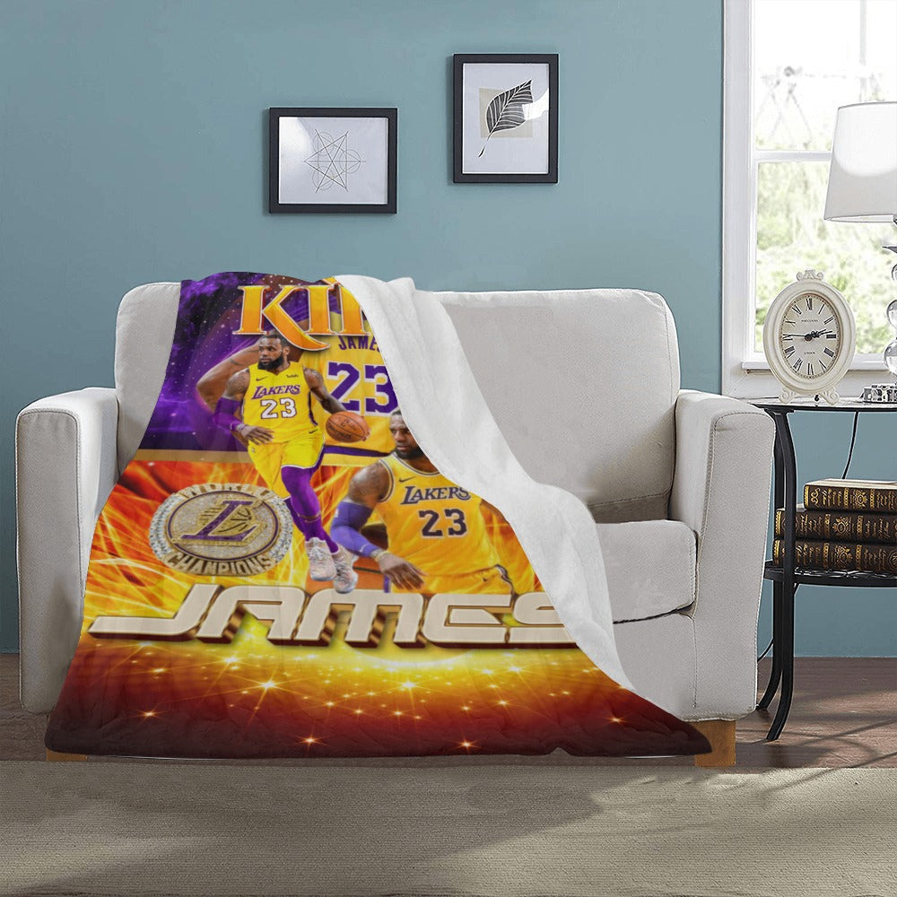 K. James Blanket Ultra-Soft Micro Fleece Blanket 30''x40''