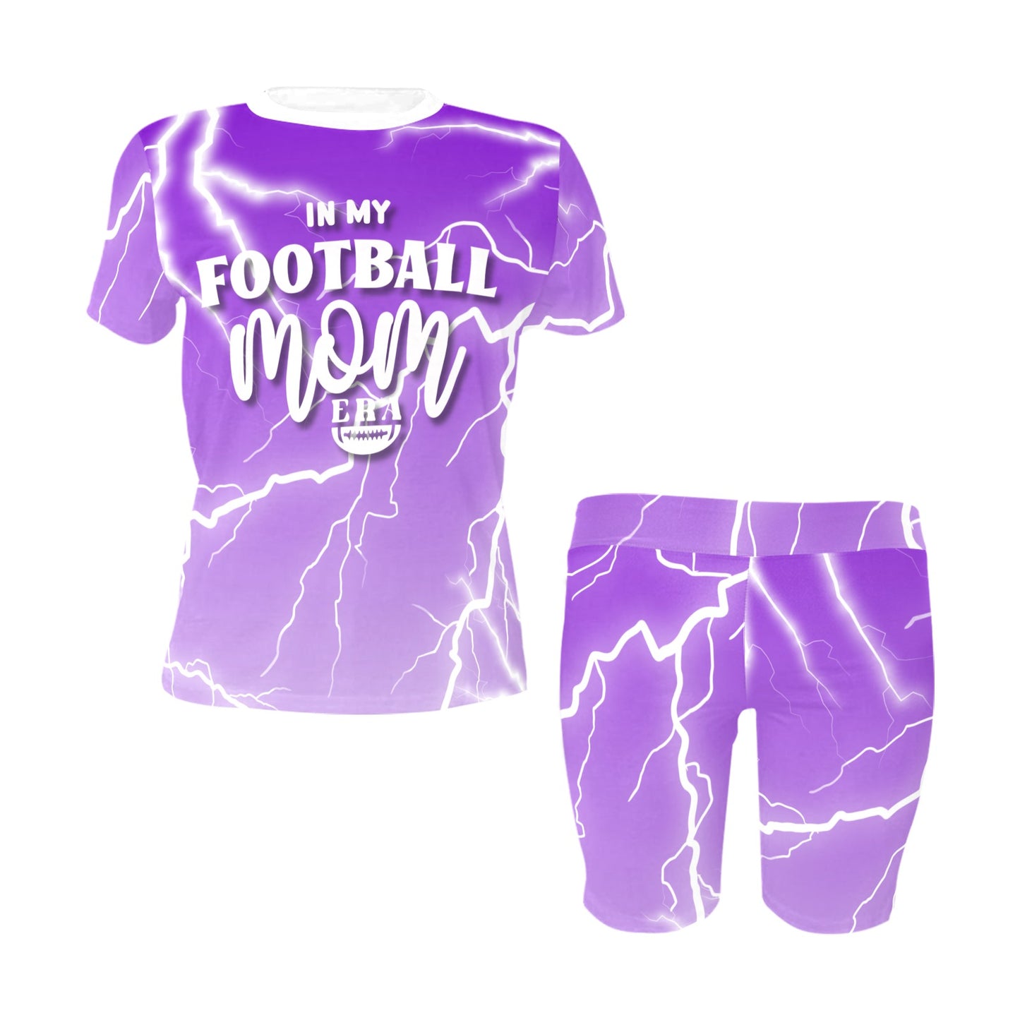 FME- Purple Women's Short Yoga Set