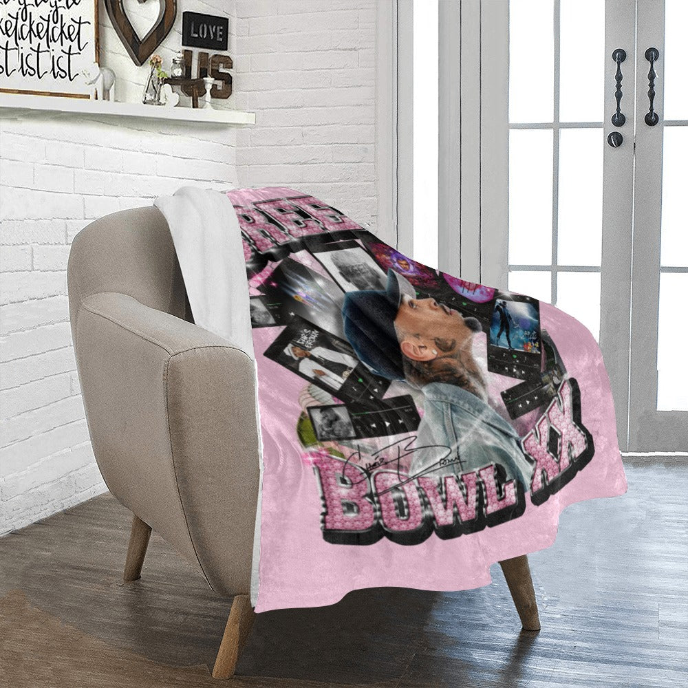 Breezy Bowl Blanket Ultra-Soft Micro Fleece Blanket 30''x40''
