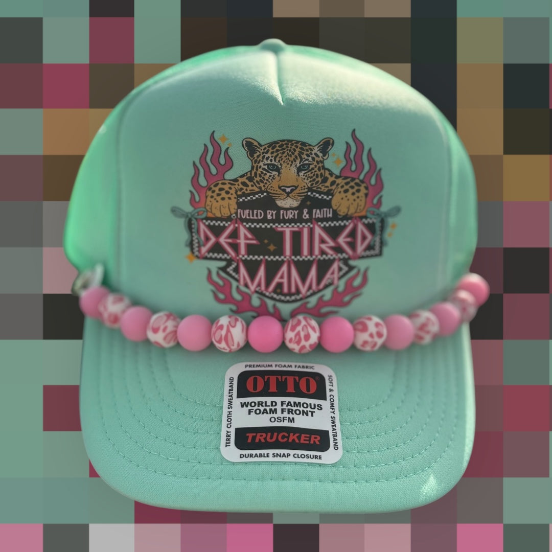 Def Tired Mama Trucker Hat