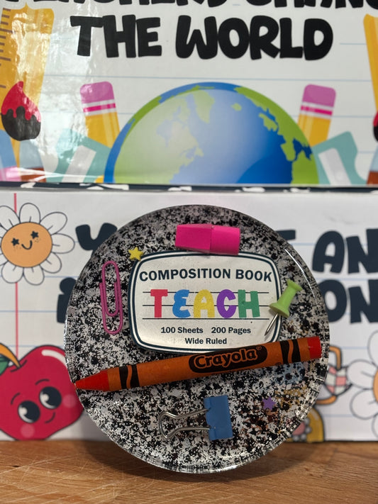Teacher Appreciation Acrylic Coaster