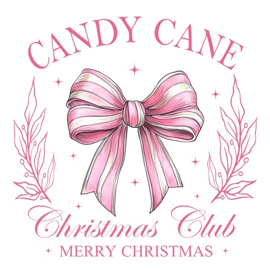 Candy Cane Christmas Club Gift Box
