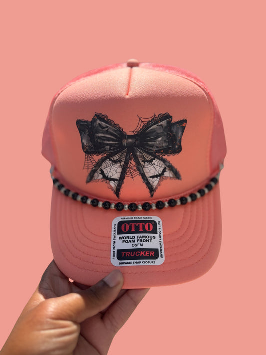 Spooky Lace Trucker Hat